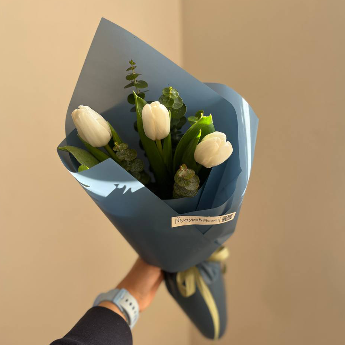 دسته گل سپید
